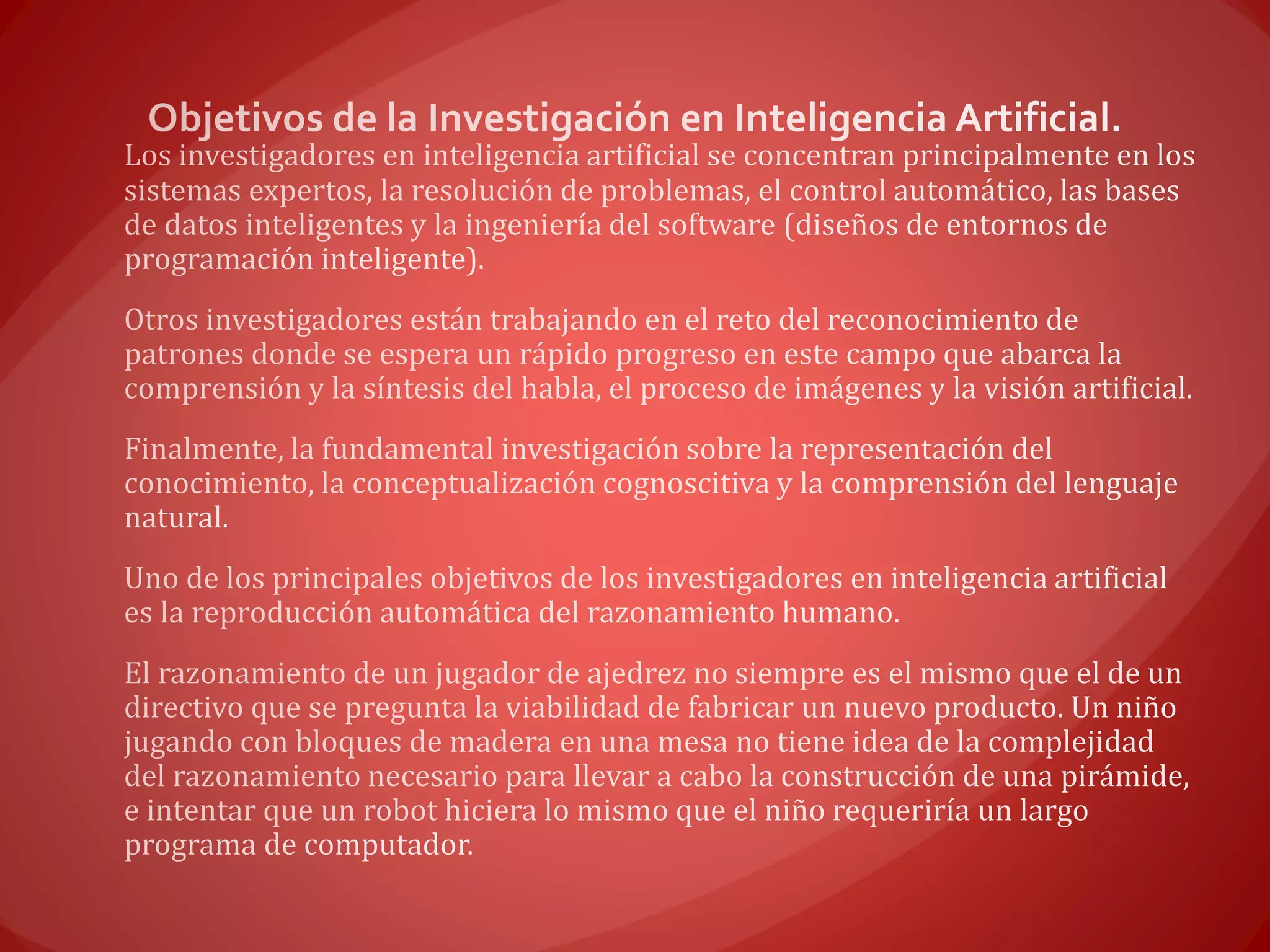 Inteligencia artificial