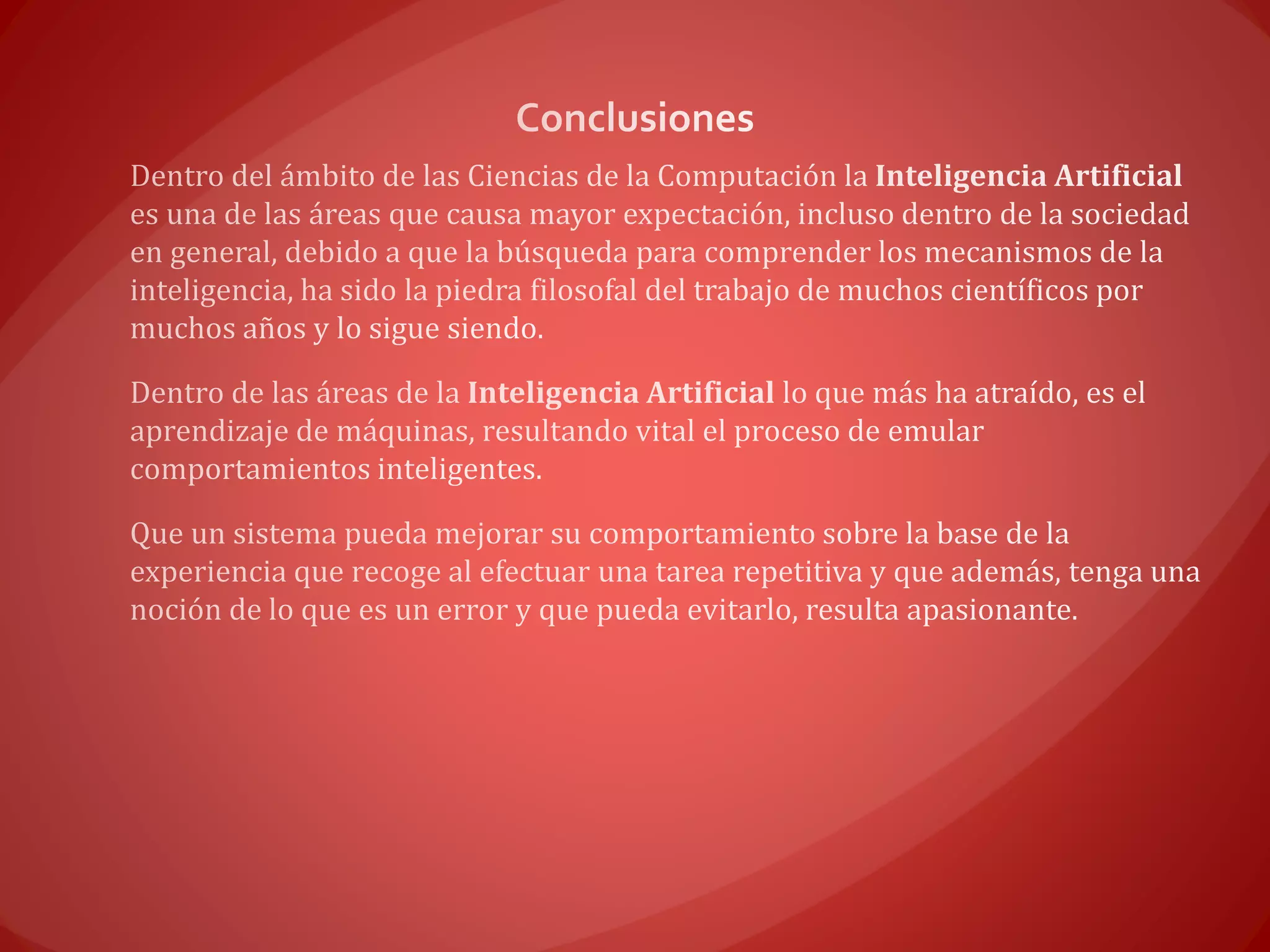 Inteligencia artificial
