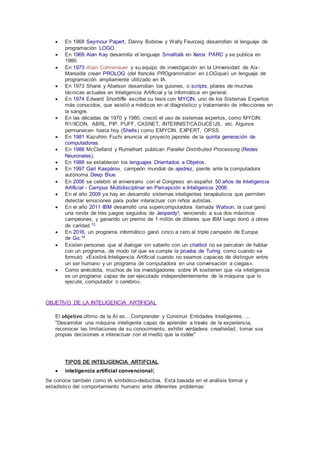 Inteligencia artificial | DOCX
