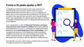 Inteligencia artificial em Recursos Humanos | PDF