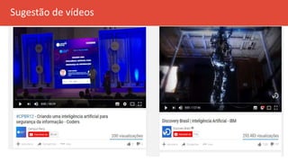 Sugestão de vídeos
 