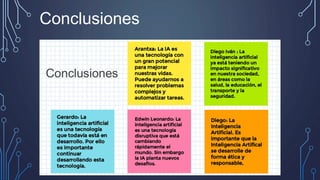 Conclusiones
 