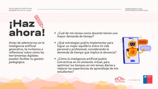 Integración de Inteligencia Artificial Generativa en la Educación para ...