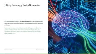 ) Deep Learning y Redes Neuronales
 