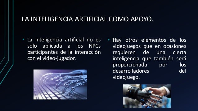 Inteligencia artificial videojuegos