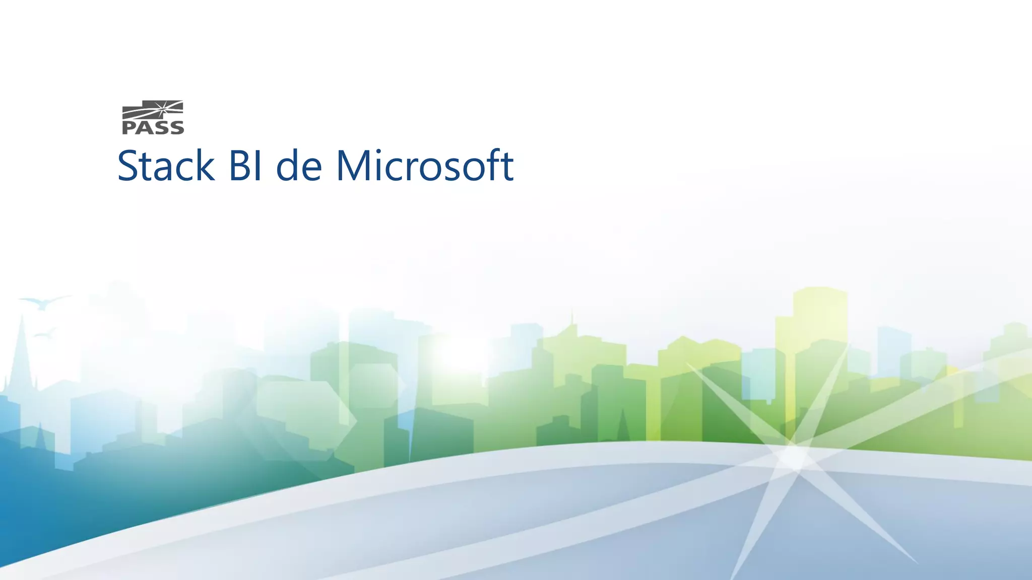 Stack BI de Microsoft
 