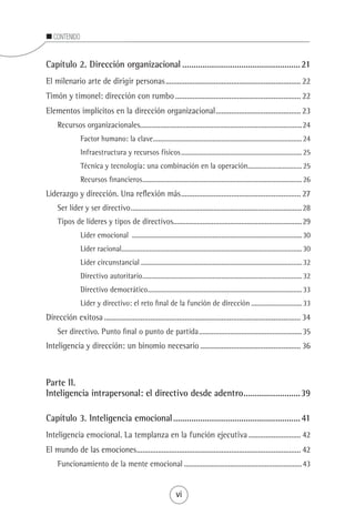 Inteligencia Directiva: Aplicaciones Prácticas en la Dirección ...