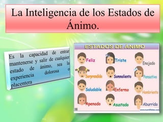 La Inteligencia de los Estados de
Ánimo.
 