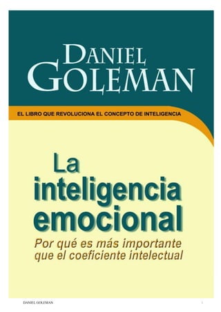 DANIEL GOLEMAN 1
 