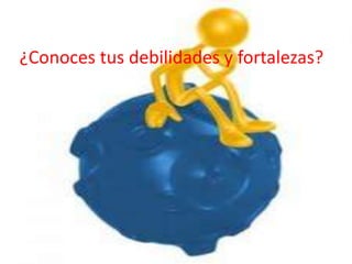 ¿Conoces tus debilidades y fortalezas?
 