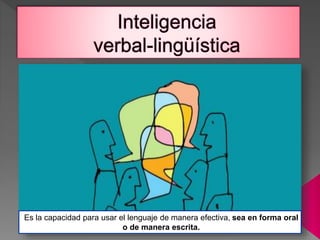 Es la capacidad para usar el lenguaje de manera efectiva, sea en forma oral
o de manera escrita.