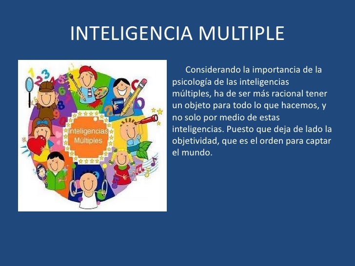 Resultado de imagen para INTELIGENCIA MULTIPLE