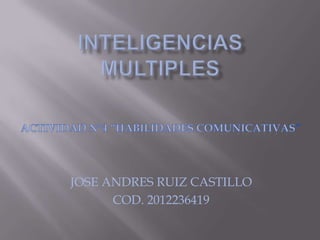 JOSE ANDRES RUIZ CASTILLO
      COD. 2012236419
 