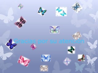 Gracias por su atención
 