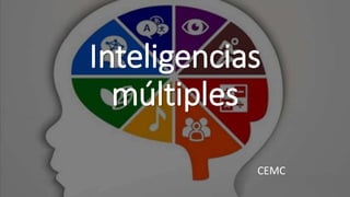 Inteligencias
múltiples
CEMC
 