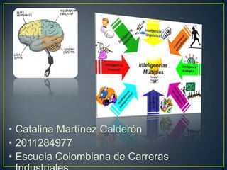 • Catalina Martínez Calderón
• 2011284977
• Escuela Colombiana de Carreras
 