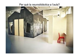 Per què la neurodidàctica a l’aula?
 