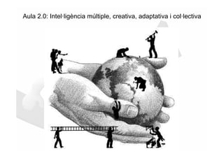 Aula 2.0: Intel·ligència múltiple, creativa, adaptativa i col·lectiva
 