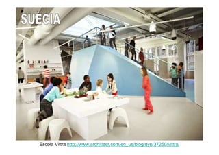 Escola Vittra http://www.architizer.com/en_us/blog/dyn/37250/vittra/
 