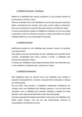 Inteligências Múltiplas