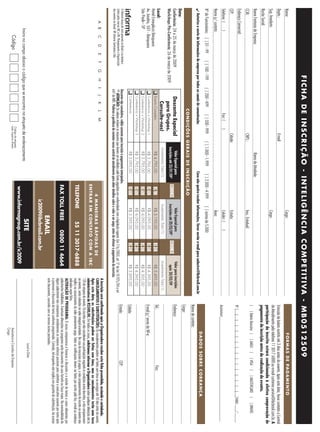 IINTELIGÊNCIA COMPETITIVA