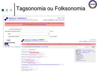 Tagsonomia ou Folksonomia 