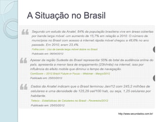 A Situação no Brasil




                       http://www.secundados.com.br/
 