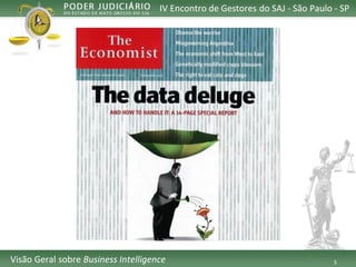 5 
IV Encontro de Gestores do SAJ -São Paulo -SP 
VisãoGeralsobreBusiness Intelligence  
