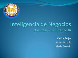 Carlos Seijas
Hixon Omaña
Alexis Arévalo
 