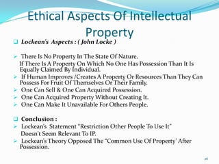 Copyright (Related Right) Principle Of Copyright :