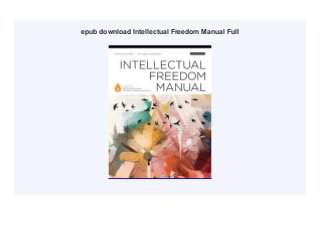 epub download Intellectual Freedom Manual Full
 