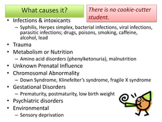 Difficulty in learning
