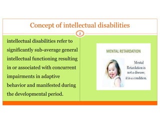 Intellectual Disabilities presentation full | PDF