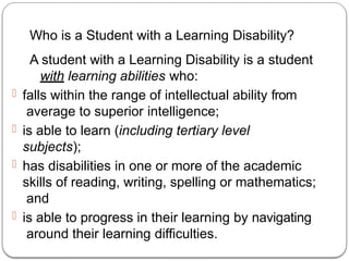 INTELLECTUAL DISABILITY.pptx nursing students | PPTX
