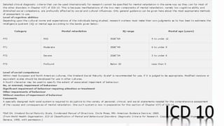 INTELLECTUAL DISABILITY PART- I | PPTX