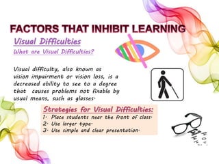 Intellectual impairment slideshare by atfah jutt | PPTX