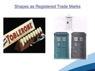 Shapes as Registered Trade Marks
 
