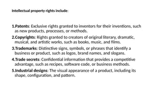 intellectual property.pptxvhjjklgddeyjjhgvn | PPTX