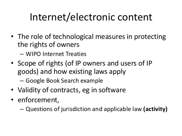 Dissertation intellectual property electronic