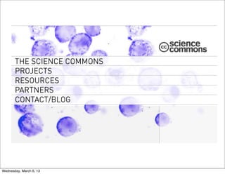 Wednesday, March 6, 13
 