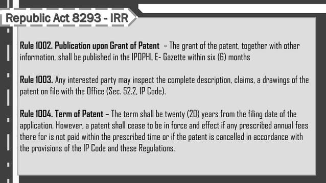 Ra 8293 Computer Intellectual Property Code of the Philippines (RA 8293) | PDF