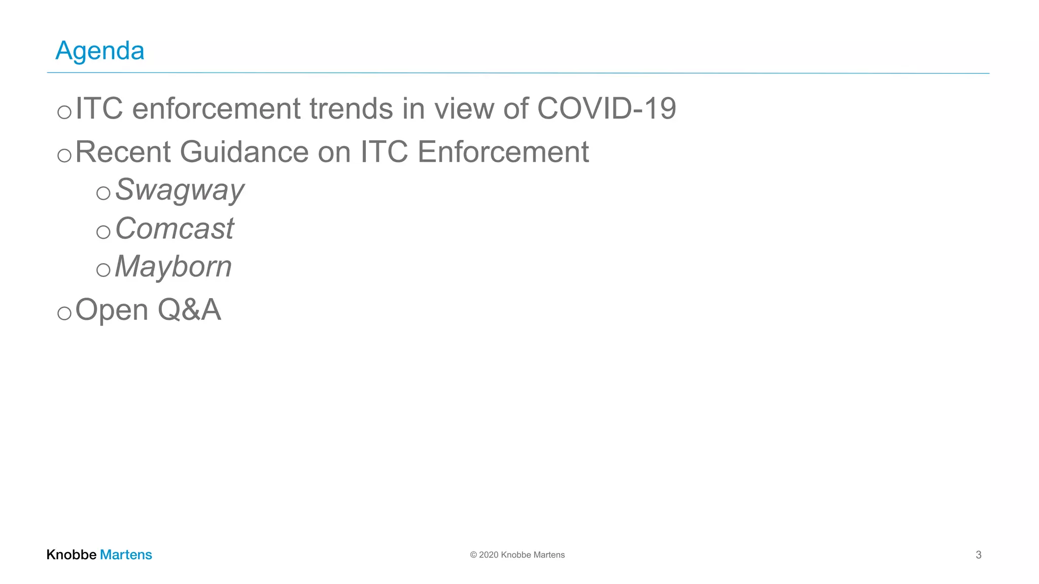 Intellectual property enforcement at the international trade commissi…