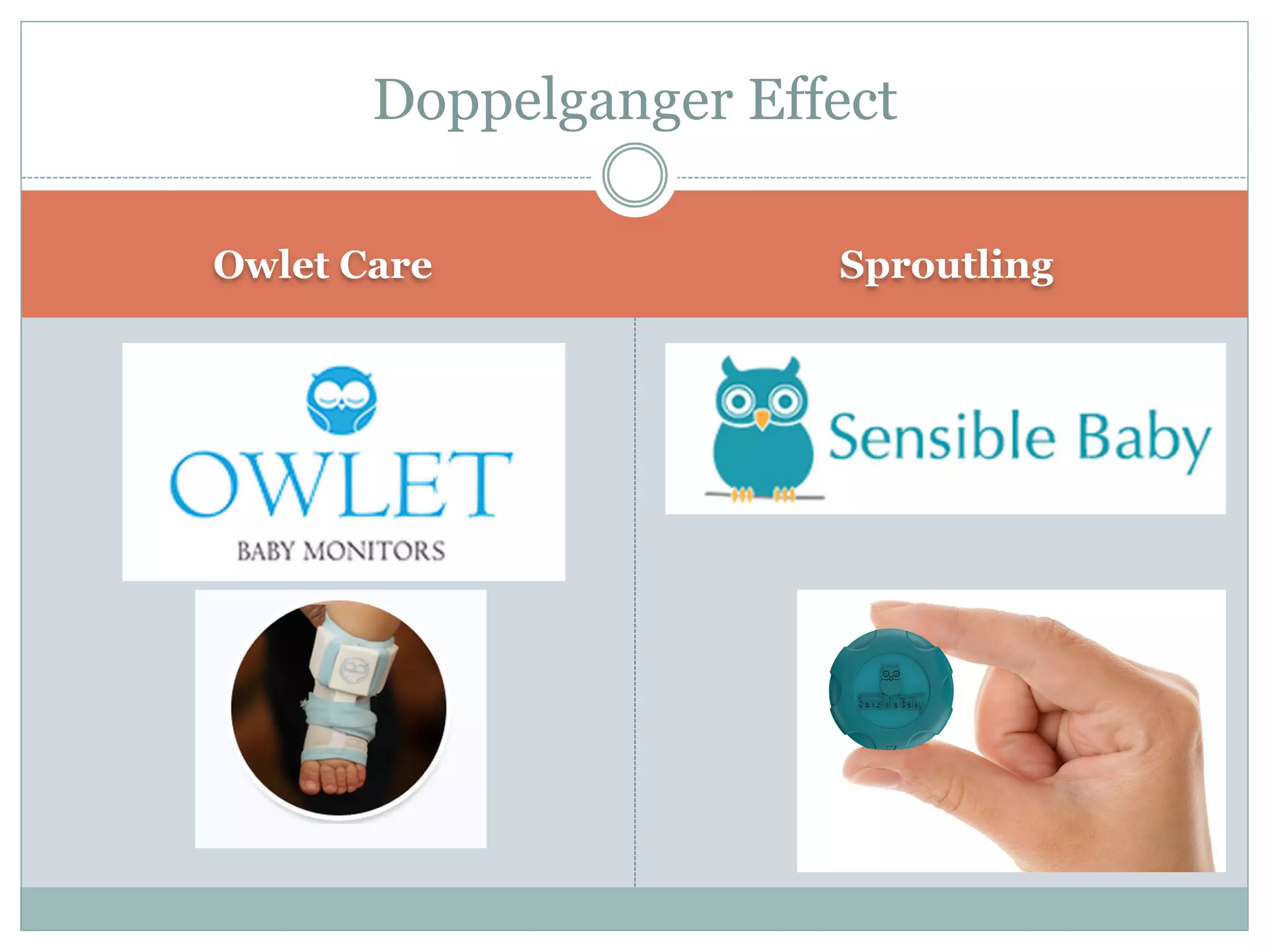 Doppelganger Effect 
Owlet Care Sproutling 
 