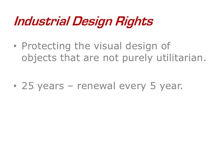 Intellectual property rights
