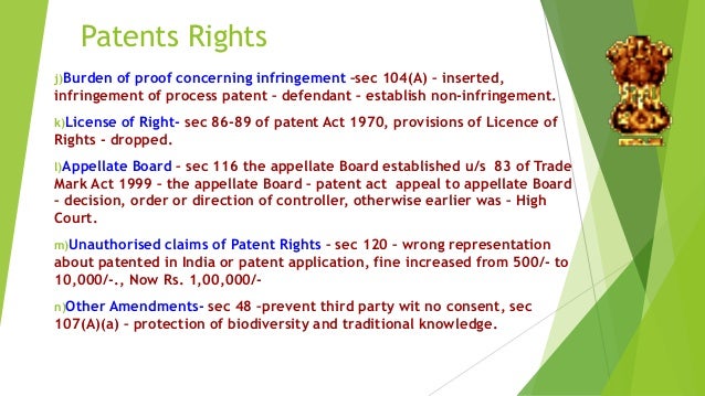 Intellectual property rights India
