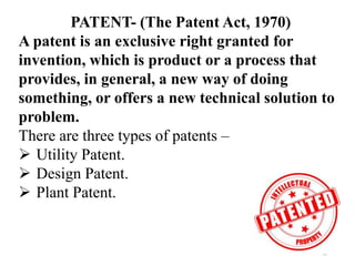 INTELLECTUAL PROPERTY RIGHTS.pptx