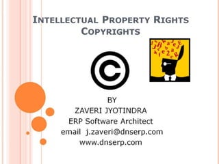 Intellectual property rights IPR