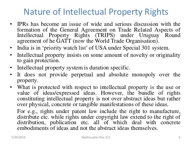 research paper topics for intellectual property rights