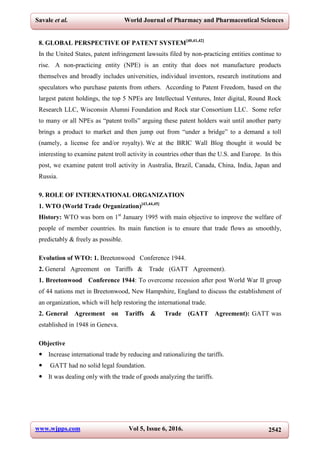 Intellectual Non Practicing Intellectual property rights (IPR) | PDF