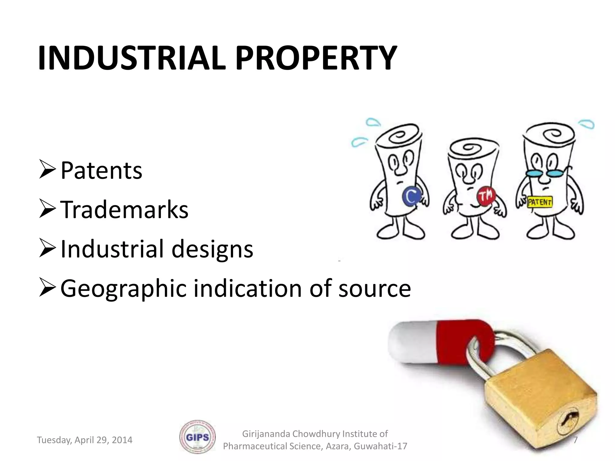 Intellectual Property Rights of Pharmaceuticals | PPTX